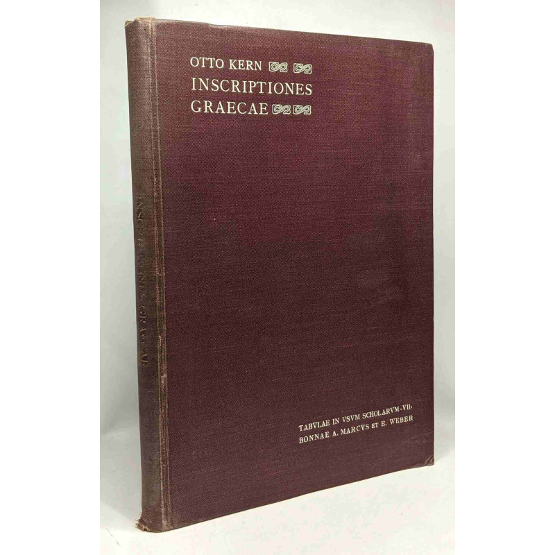 Inscriptiones graecae - Tabulae in usum scholarum - n°7
