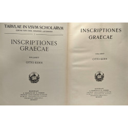 Inscriptiones graecae - Tabulae in usum scholarum - n°7