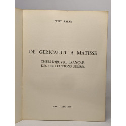De Géricault à Matisse - chefs d'oeuvre français des collections...