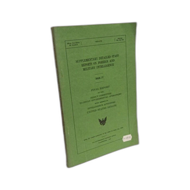 Supplementary detailed staff reports on foreign and military...