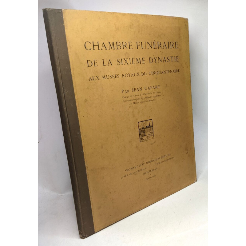 Chambre funéraire de la sixième dynastie aux musées royaux du...