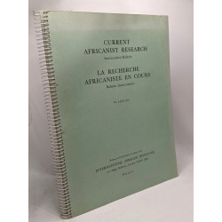 Current africanist research international bulletin --- La...