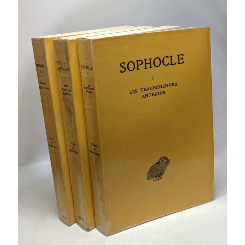 Sophocle - TOME I. Les Trachiniennes Antigone (1967 3e tirage) +...