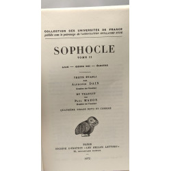 Sophocle - TOME I. Les Trachiniennes Antigone (1967 3e tirage) +...