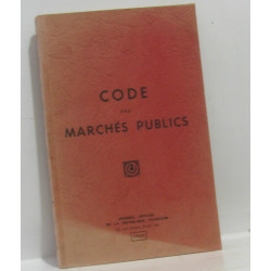 Code des marchés publics journal officiel de la république française