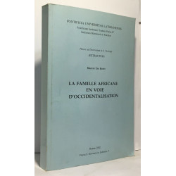 La famille africane en voie d'occidentalisation --- pontificia...