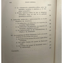 La evolucion de la logica grieca en el aspecto especial de la analogia