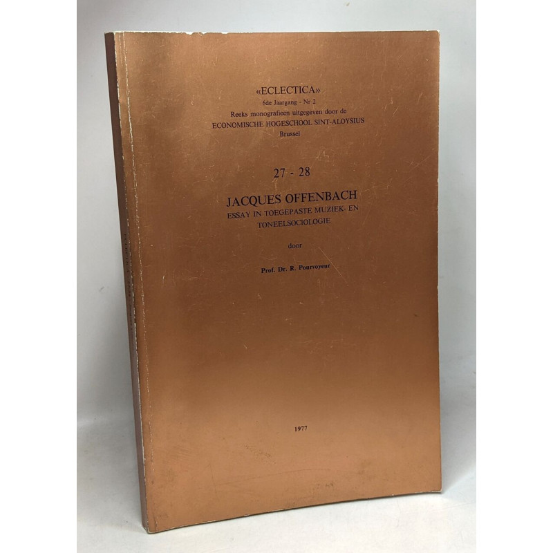 Jacques Offenbach - essay in toegepaste muziek- en...