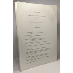 Les dossiers du Ce.R.A.A. N°23 - 1995