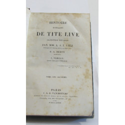 Histoire romaine 15 volumes manque tome V et VIII traduction...
