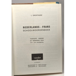 Dictionnaire classique Français / Néerlandais - 20e éd. revue et...
