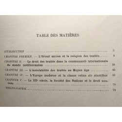 L'inviolabilité des traités (extrait du recueil des cours) /...