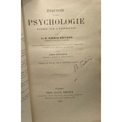 Esquisse d'une psychologie fondée sur l'expérience / Bibliothèque...