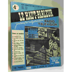 Le haut-parleur journal de vulgarisation radio télévision - 8...