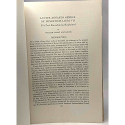 Lucius Annaeus Seneca de beneficiis libri VII - The text emended...