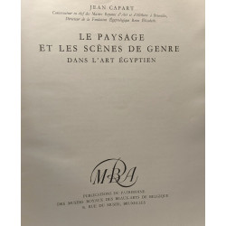 Le paysage et les scènes de genre dans l'art égyptien -...