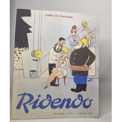 Lot de 9 numéros de "Le ridendo": 176-177-178-179-180-181-182-184-185