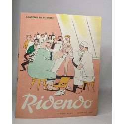 Lot de 9 numéros de "Le ridendo": 176-177-178-179-180-181-182-184-185