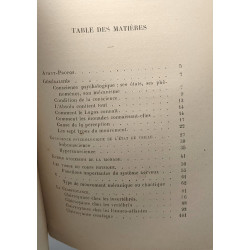 La conscience psychologique - Cours fait au Siège de la Société...