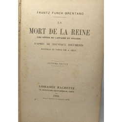 La mort de la reine (les suites de l'affaire du collier) d'après...