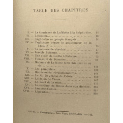 La mort de la reine (les suites de l'affaire du collier) d'après...