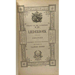 Liederboek - behelzende gezangen van beroemde duitsche meesters...