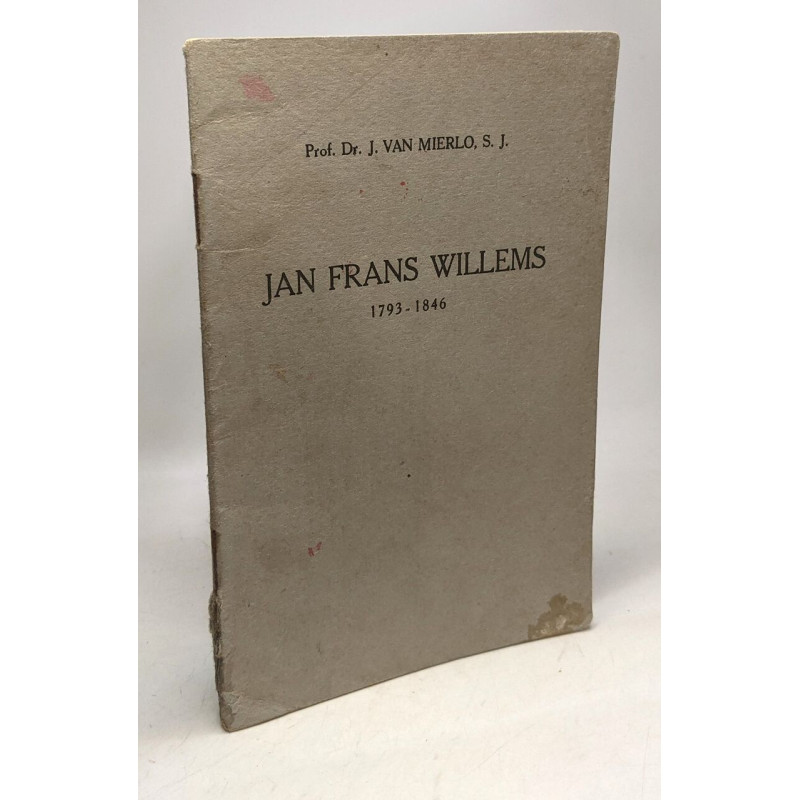 Jan Frans Willems --- 1793-1846