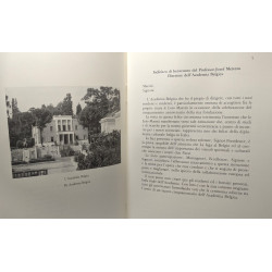 Le cinquantenaire de l'Academia Belgica / De vijftigste verjaardag...