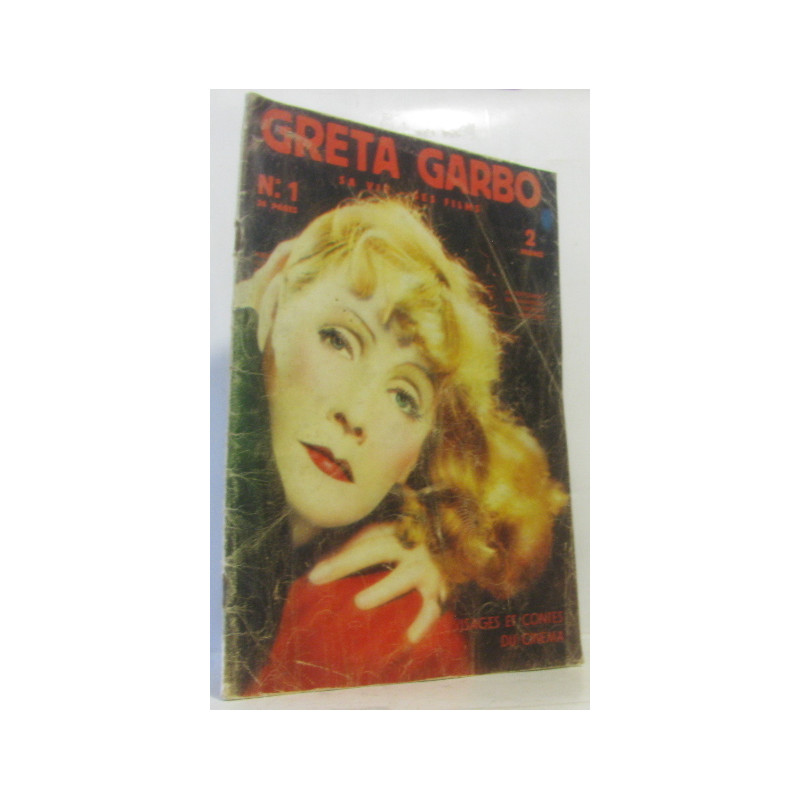 Greta Garbo - sa vie ses films N°1 (sans son supplément) visages...