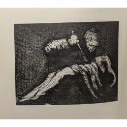 "Je pénétrai où je ne savais" vingt deux gravures de Rémy Aron -...