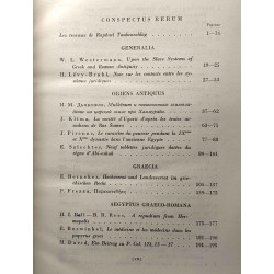 Symbolae Raphaeli Taubenschlag Dedicatae I II et III --- EOS...