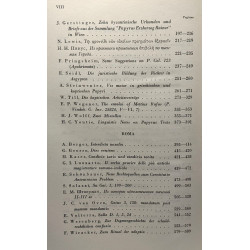 Symbolae Raphaeli Taubenschlag Dedicatae I II et III --- EOS...