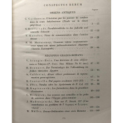 Symbolae Raphaeli Taubenschlag Dedicatae I II et III --- EOS...