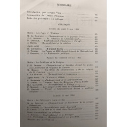 Annales de Bretagne - COLLOQUE CHATEAUBRIAND - Rennes 1968 - N°3...