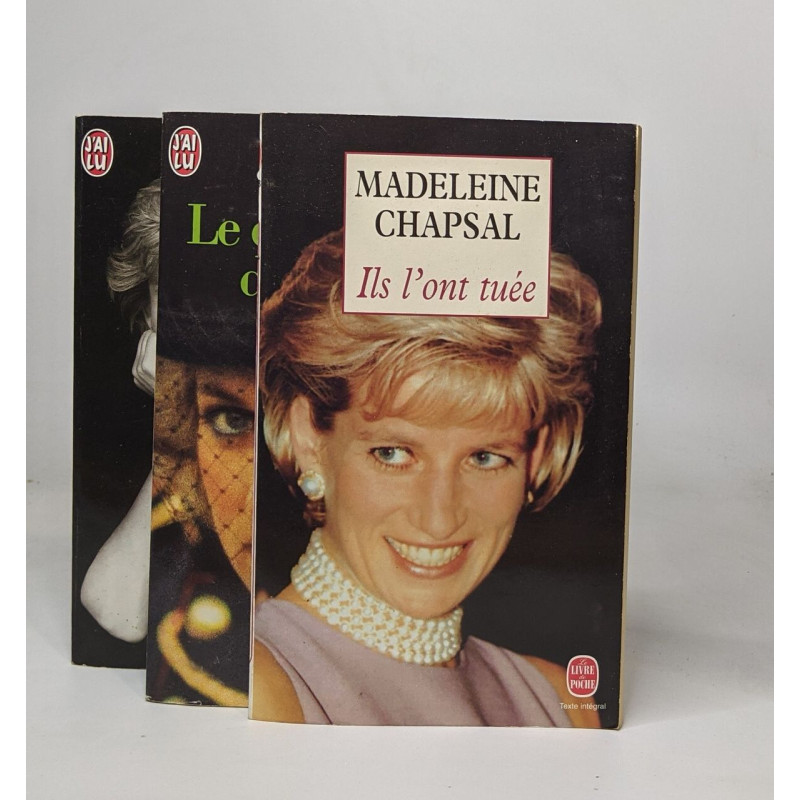 Lot de 3 ouvrages sur Lady Diana: Le cauchemar de Diana / Le...
