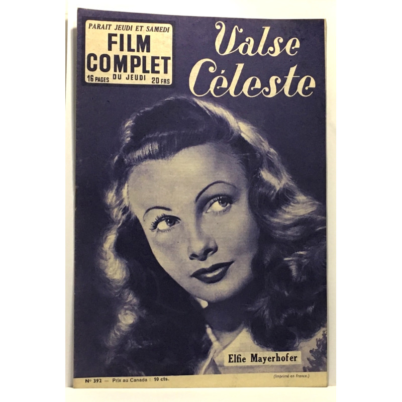 Valse Céleste n°392 --- Film Complet du Jeudi ( parait Jeudi et...