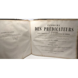 Panorama des prédicateur ou répertoire pour l'improvisation et la...