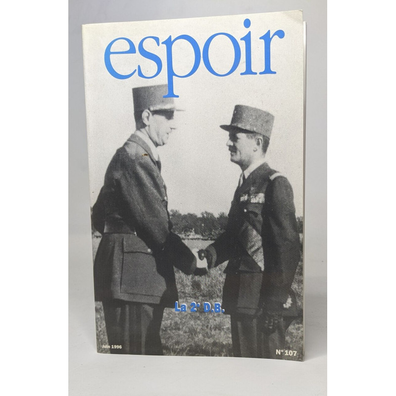 Espoir - revue de la fondation et de l'institut charles de gaulle...