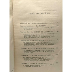 La Paix - Préface de Georges Clémenceau