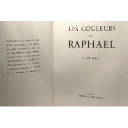 Les couleurs de Raphael