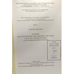Studien zur geographie des reiches um pylos nach den mykenischen...