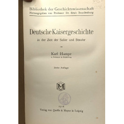 Deutsche Kaisergeschichte in der Zeit der Salier un Staufer -...