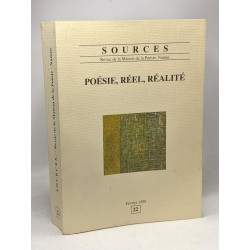 Poésie réel réalité - sources - revue de la Maison de la Poésie...