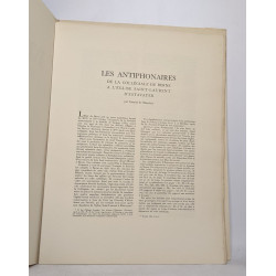 Les antiphonaires d'estavayer-le-lac