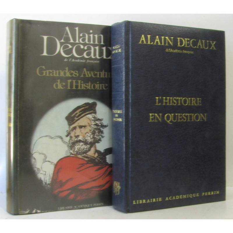 Grandes aventures de l'histoire + L'histoire en question (deux...