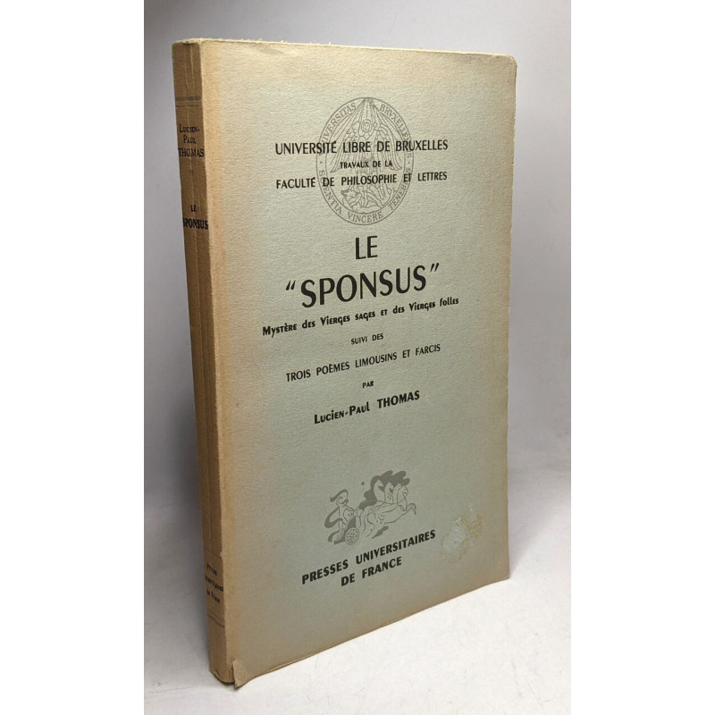 LE "SPONSUS" Mystère des vierges sages et des vierges folles