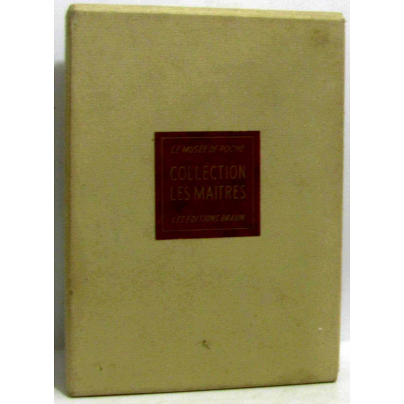Le musée de poche. collection les maîtres. 6 volumes: Michel Ange...