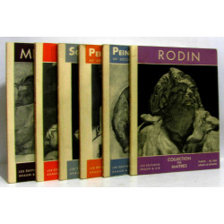 Le musée de poche. collection les maîtres. 6 volumes: Michel Ange...