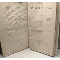Essai d'idéologie ontologique ou considérations philosophiques sur...