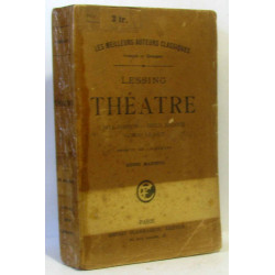 Théâtre - Sara Sampson - Emilia Galotti - Nathan le Sage (traduit...